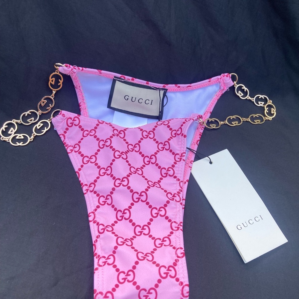 Gucci Pink Bikini Bottom- XS